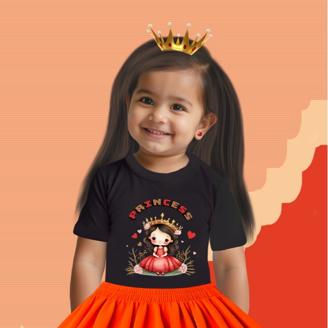 Little Princess Baby T-shirt (Von Creator hochgeladen)