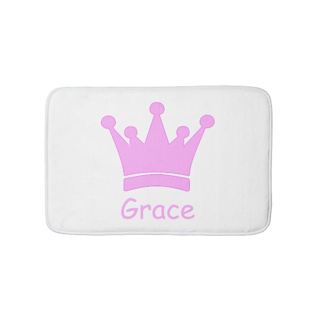Little Princess - Ein Royal Baby Kinderzimmer Badematte (Vorderseite)