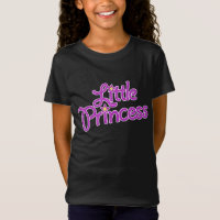 Little Princess Grafik Text Girl pink oben