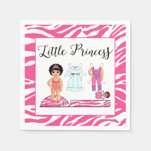 "Little Princess" Party Napkins Serviette