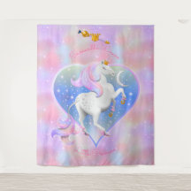 Little Princess Personalisiert Pink Unicorn