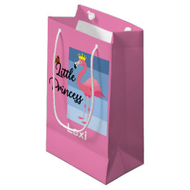 Little Princess Pink Flamingo Design - Geschenkbeu Kleine Geschenktüte