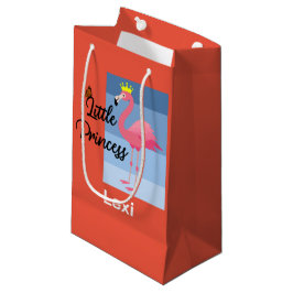 Little Princess Pink Flamingo Design - Geschenkbeu Kleine Geschenktüte
