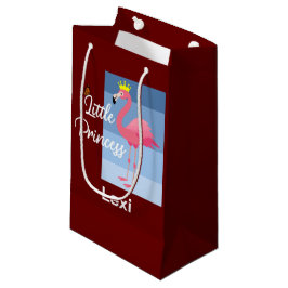 Little Princess Pink Flamingo Design - Geschenkbeu Kleine Geschenktüte