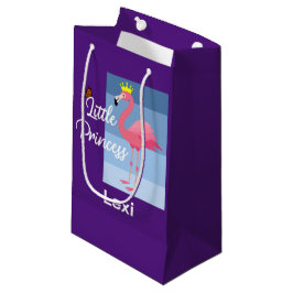 Little Princess Pink Flamingo Design - Geschenkbeu Kleine Geschenktüte