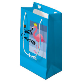 Little Princess Pink Flamingo Design - Geschenkbeu Kleine Geschenktüte