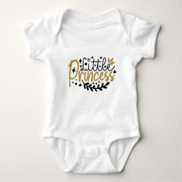 Little Princess Typografy Baby Strampler
