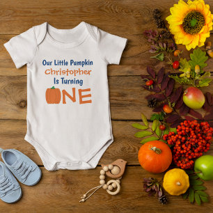 Little Pumpkin 1. Geburtstag Baby Strampler
