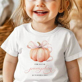 Little Pumpkin 1. Geburtstag Shirt