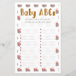 Little Pumpkin Baby ABC