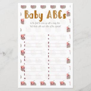 Little Pumpkin Baby ABC