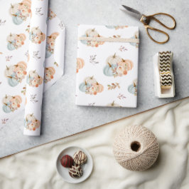 Little Pumpkin Baby Dusche Geschenkpapier