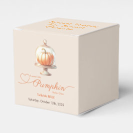Little Pumpkin Baby Dusche - Herbstschick Geschenkschachtel