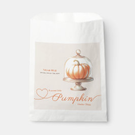 Little Pumpkin Baby Dusche - Herbstschick Geschenktütchen