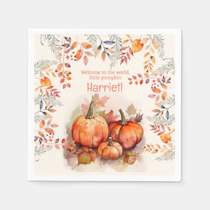 Little Pumpkin Baby Dusche Serviette