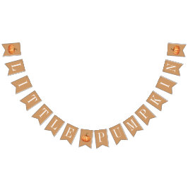 Little Pumpkin Baby Dusche Wimpelkette