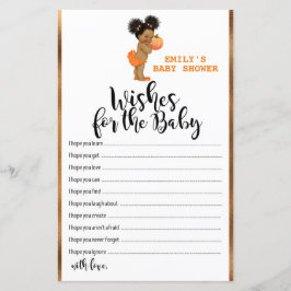 Little Pumpkin Baby Shower Game PRINTED