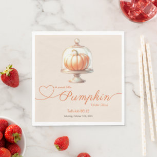 Little Pumpkin Baby Shower – Herbst Chic Serviette