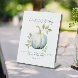 Little Pumpkin Blue Baby Duschbücher für Baby Sockelschild