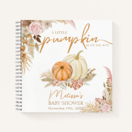 Little Pumpkin Boho Fall Floral Notizbuch
