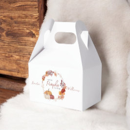 Little Pumpkin Boho Gender Neutral Baby Shower Geschenkschachtel