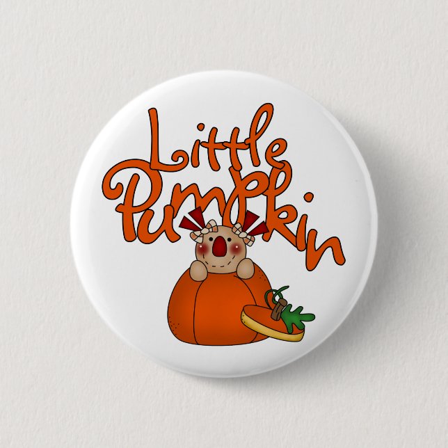 Little Pumpkin Button (Vorderseite)