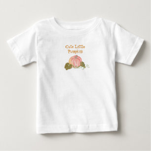 Little Pumpkin Erste GeburtstagsCustom Phrase Baby T-shirt
