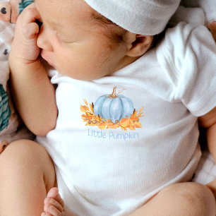 Little Pumpkin Fall Baby Bodysuit Baby Strampler