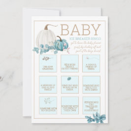 Little Pumpkin Fall Baby Dusche Eis Breaker Bingo Einladung