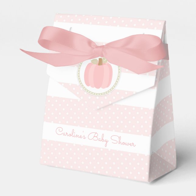 Little Pumpkin Fall Baby Shower Fevor Box Geschenkschachtel (Vorderseite)