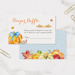 Little Pumpkin Fall Boy Babydusche Windelwanne