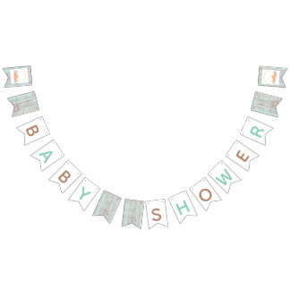 Little Pumpkin Fall Rustic Baby Dusche Wimpelkette