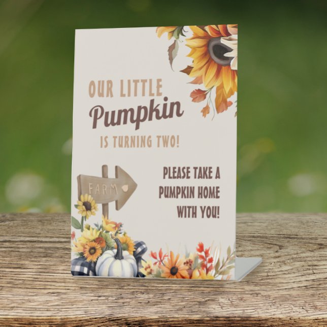 Little Pumpkin Farm Birthday Fevor Sockelschild (Von Creator hochgeladen)