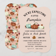 Little Pumpkin Girl Babydusche
