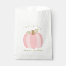 Little Pumpkin Girl Babydusche Geschenktütchen