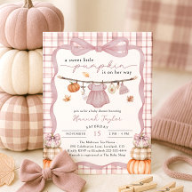 Little Pumpkin Girl Clothes Fall Baby Dusche