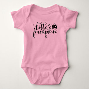 Little Pumpkin Halloween Baby Bodysuit Strampler