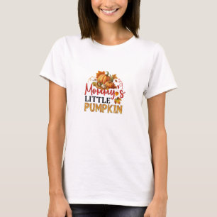 Little Pumpkin ist auf dem Weg Autumn Baby Shower T-Shirt