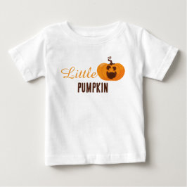 Little Pumpkin Niedlich Halloween Orange farbenfro Baby T-shirt