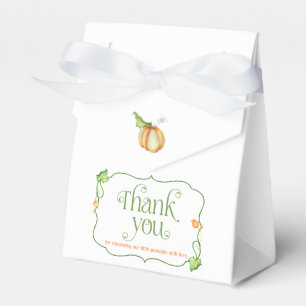 Little Pumpkin on Way Baby Shower Fevor Box Geschenkschachtel