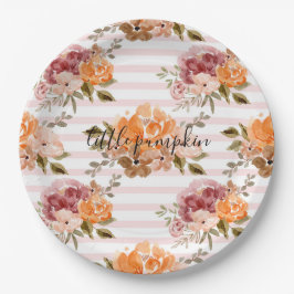 Little Pumpkin Paper Teller Pumpkin Baby Dusche