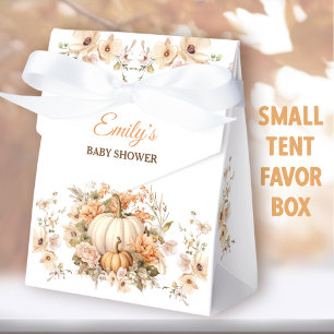 Little Pumpkin Pastel White Baby Dusche Kleiner Ze Geschenkschachtel