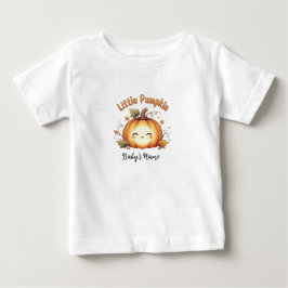 Little Pumpkin Personalisiert Baby T - Shirt