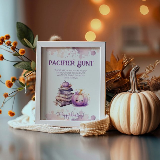 Little Pumpkin Schnuller Jagd Kinderduschenspiel Poster (Von Creator hochgeladen)