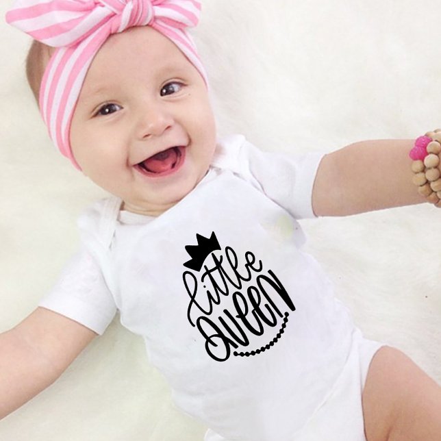 Little Queen Spaß Funny Bodysuits One Pieces (Von Creator hochgeladen)