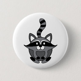 Little Raccoon Button