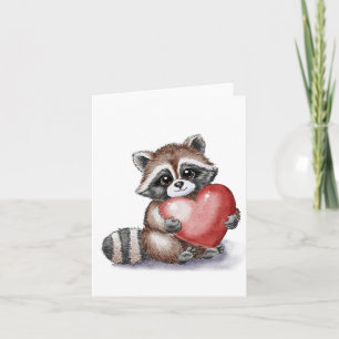 Little Raccoon Karte