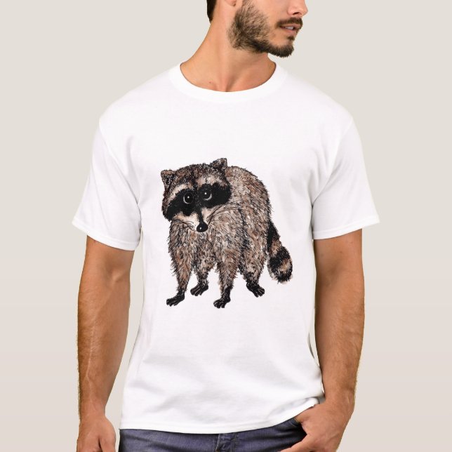 Little Raccoon T-Shirt (Vorderseite)
