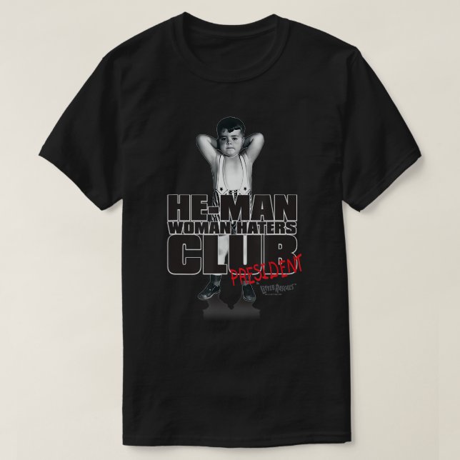 Little Rascals Club Präsident T - Shirt (Design vorne)