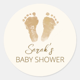 Little Ray of Sunshine Boho Baby Shower Runder Aufkleber